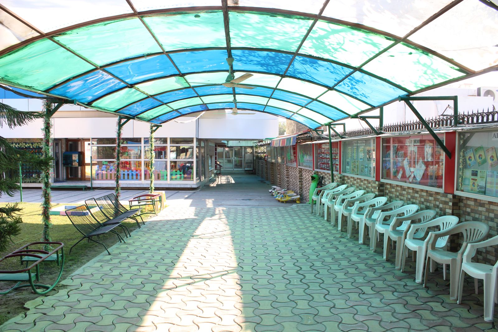 Around the campus