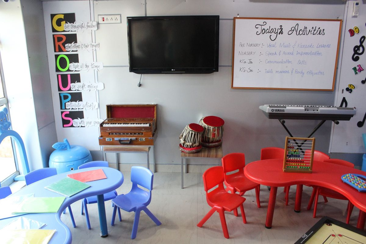 Kindergarten music and activity